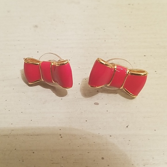 AUTHENTIC KATE SPADE RED EARINGS - Picture 3 of 3